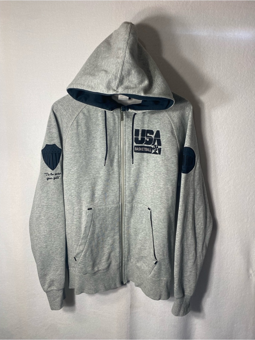 1992 USA Olympic Basketball Dream Team Nike Hooded Sweatshirt Anniversary XL